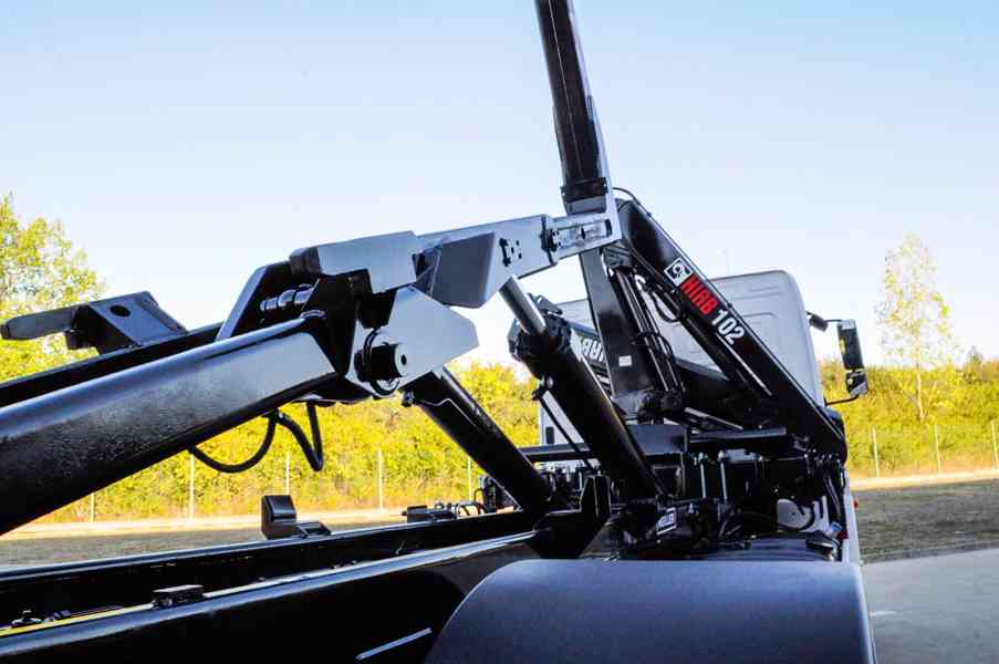 MERCEDES AXOR 1829 HÁKOVÝ NOSIČ KONTEJNERŮ HYDRAULICKÁ RUKA - foto 91