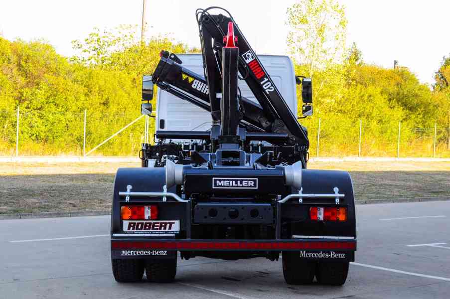 MERCEDES AXOR 1829 HÁKOVÝ NOSIČ KONTEJNERŮ HYDRAULICKÁ RUKA - foto 5