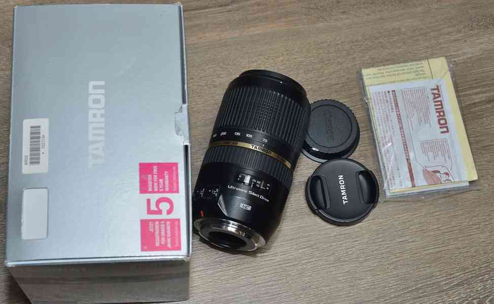 pro Canon - Tamron SP 70-300mm 1:4-5.6 USD IF VC - foto 3