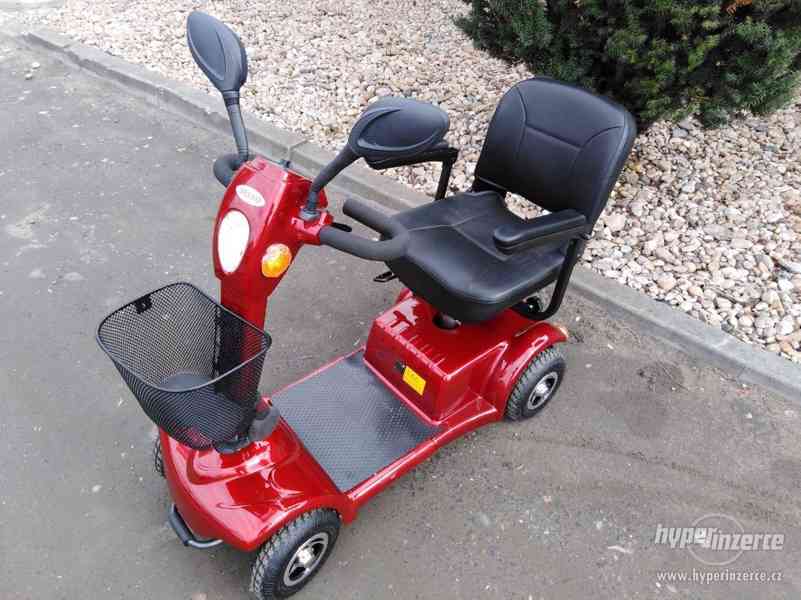 Elektrický invalidní vozík,skutr pro seniory - foto 3