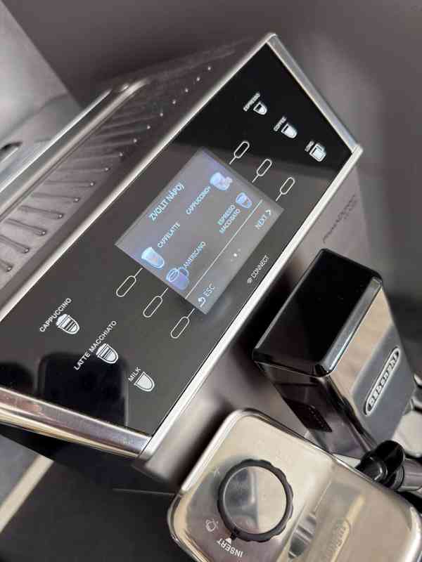 Automatický kávovar De'Longhi PrimaDonna 550.75.MS stříbrný - foto 4