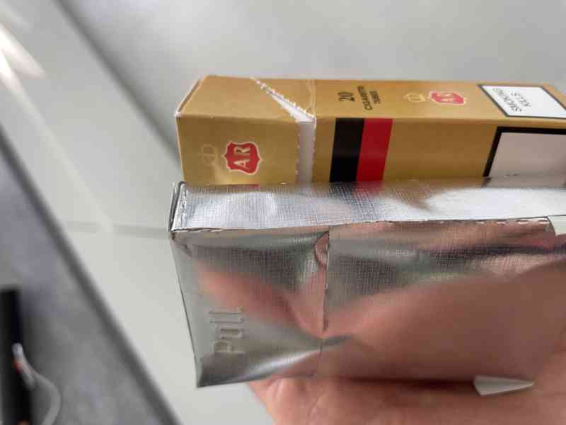 stříbro, stříbrný papír na krabičky cigaret na cigarety - foto 7
