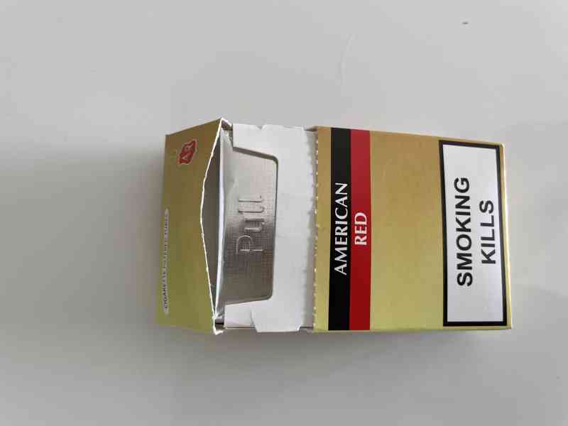 stříbro, stříbrný papír na krabičky cigaret na cigarety - foto 4