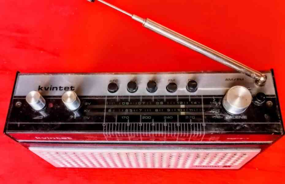 Rádio Tesla Kvintet, typ 2827b-7 - foto 2