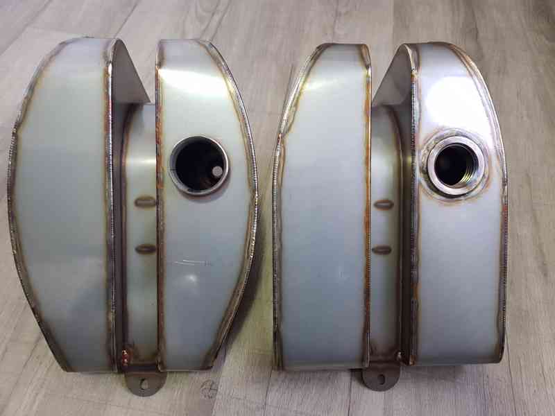 Jawa 50 pionýr, babetta, MUSTANG - NEREZOVÁ nádrž 5,5 - 6l - foto 2