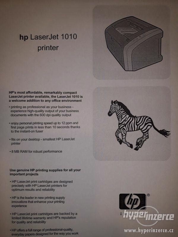HP Laserjet 1010 | najeto 17tis. | plný toner - foto 2