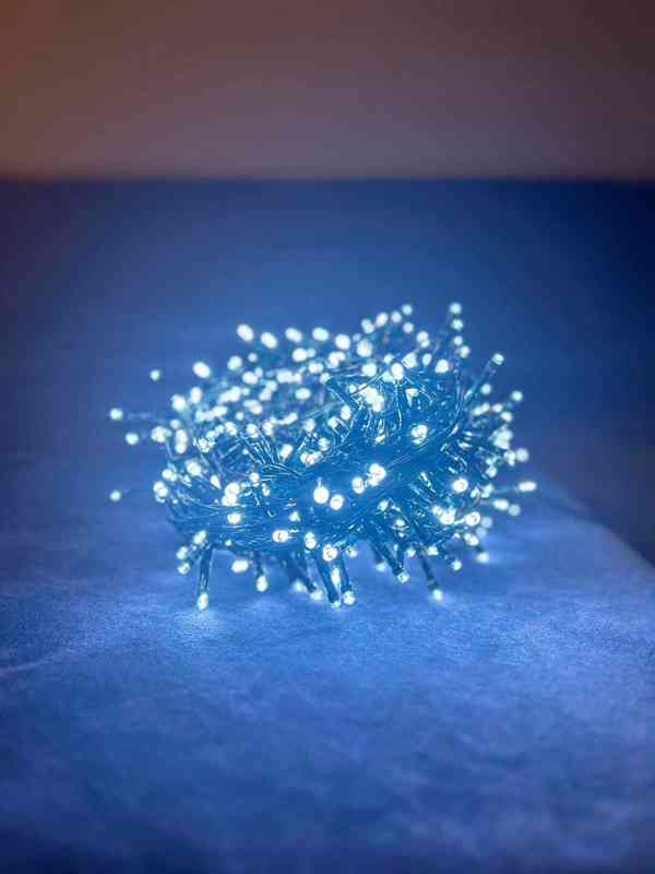 Světelný řetěz 560 LED studená bílá - foto 3