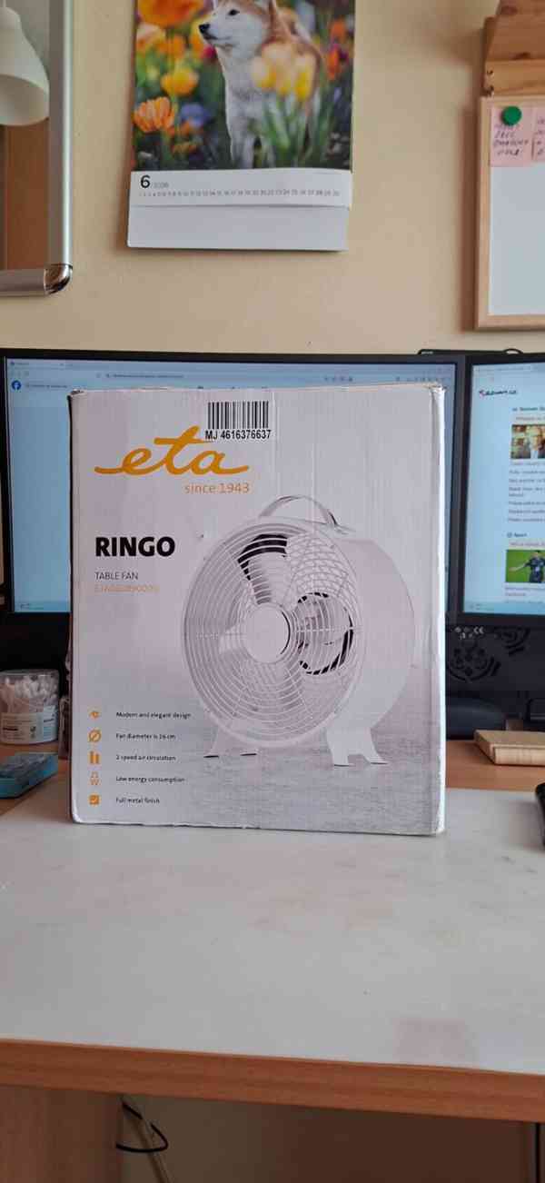 Prodám Ventilátor ETA 0608 90000 RINGO - foto 2