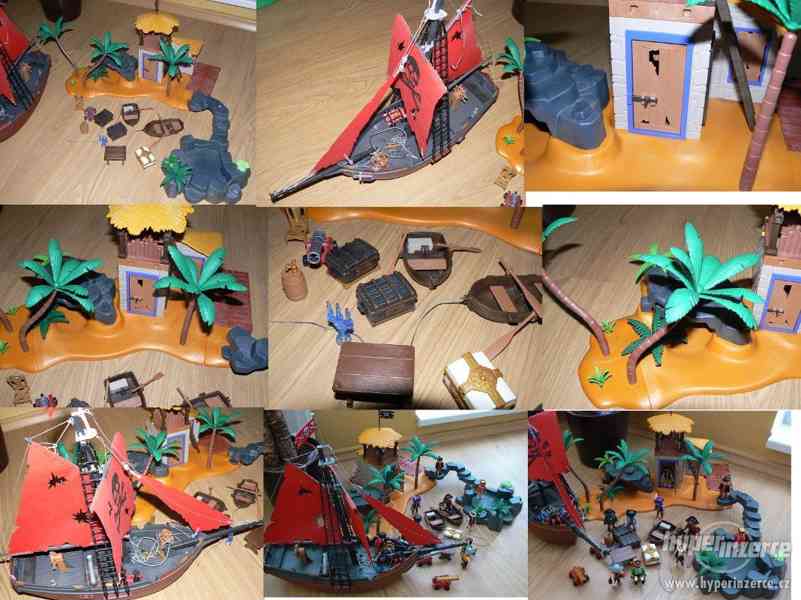 Prodám Playmobil -piráti, stavba,policie,doktoři, - foto 3