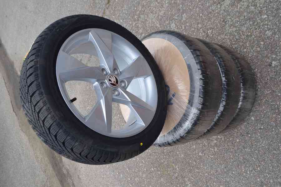 Zimní NOVÉ ALU Š.Scala, Kamiq,VW Taigo 205/50R17 Pirelli   - foto 19