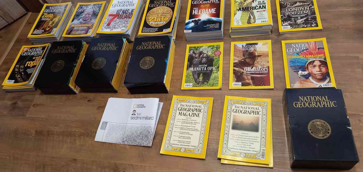Velká sbírka National Geographic CZ (147ks)+ 4x orig.pořadač - foto 3