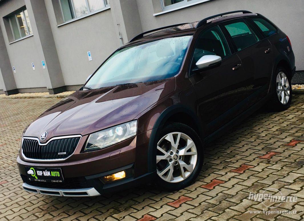 ŠKODA OCTAVIA III SCOUT COMBI 2.0 TDI 110KW 2016,ODPOČET DPH - foto 1
