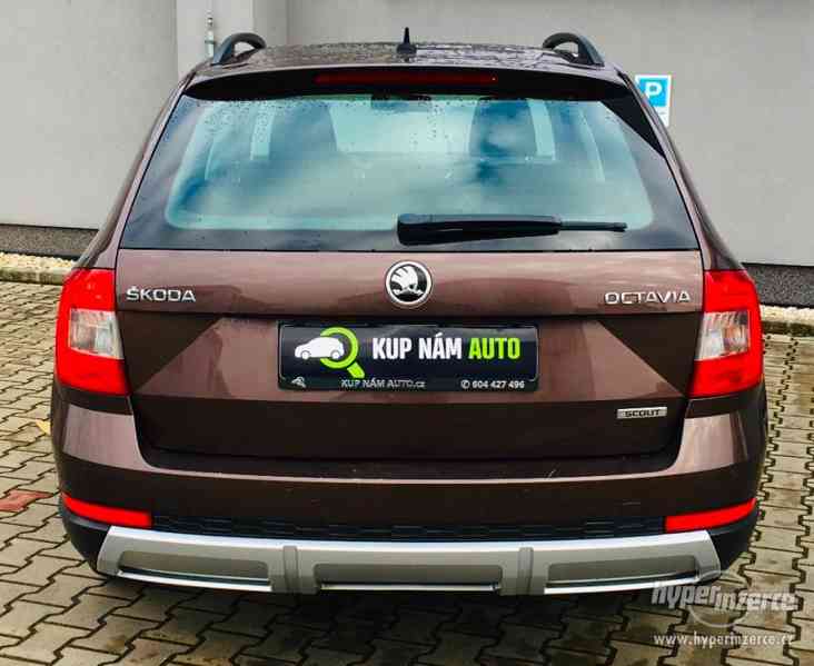 ŠKODA OCTAVIA III SCOUT COMBI 2.0 TDI 110KW 2016,ODPOČET DPH - foto 8