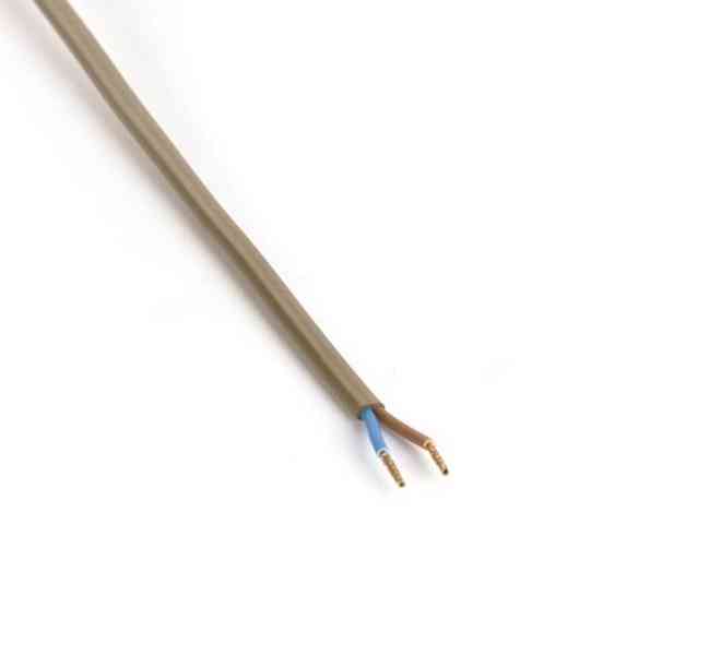 Kabelový kabel s vypínačem zástrčka pro lampy zlatý - foto 4