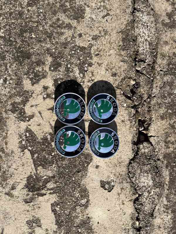 Krytky středu kol 6Y0601149 ŠKODA se znakem - foto 4