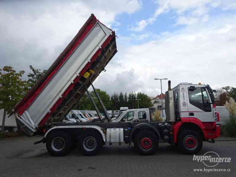 Iveco Trakker 450 8x4 Třístranný sklápěč + Bordmatik - foto 8