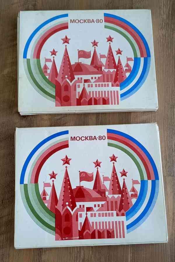 Suvenýrové zápalky Moskva 1980 – Letní olympijské hry