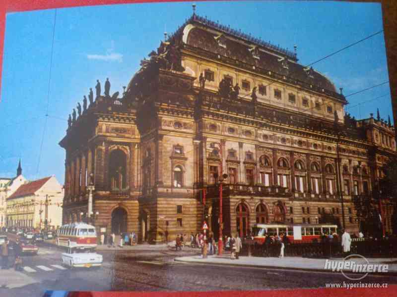Retro pohlednice Národní divadlo v Praze - foto 1