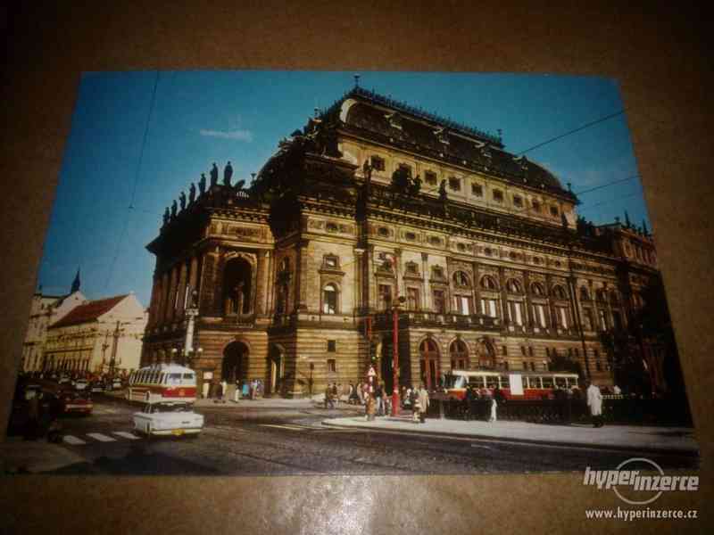 Retro pohlednice Národní divadlo v Praze - foto 3