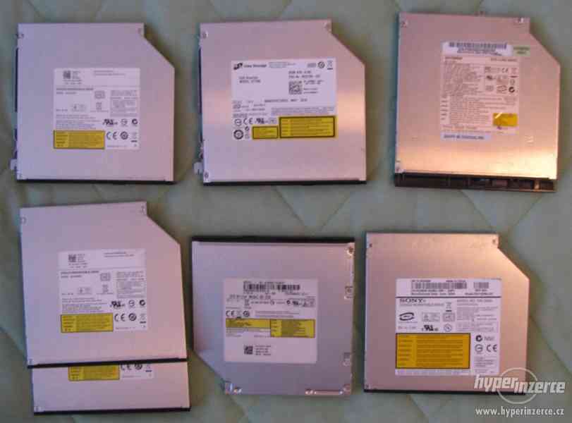 SATA DVD+/-RW DL a DVD mechaniky do NTB nebo slim PC