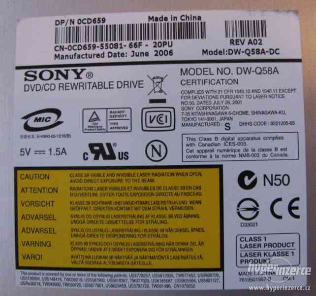 SATA DVD+/-RW DL a DVD mechaniky do NTB nebo slim PC - foto 7