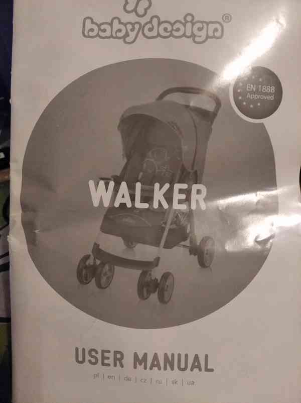 Dětský sportovní kočárek Walker od firmy Baby Design - foto 14