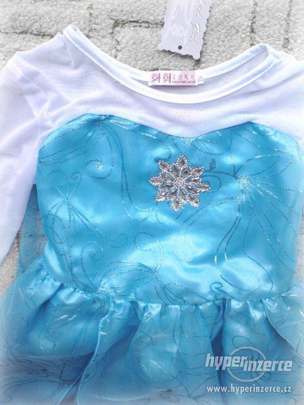Nové šaty Elsa ledové království Frozen - foto 3