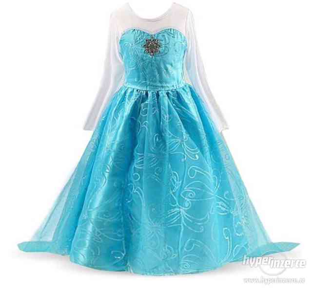 Nové šaty Elsa ledové království Frozen - foto 5