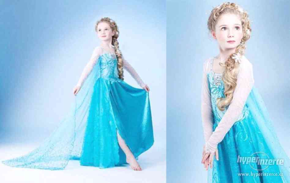 Nové šaty Elsa ledové království Frozen - foto 6