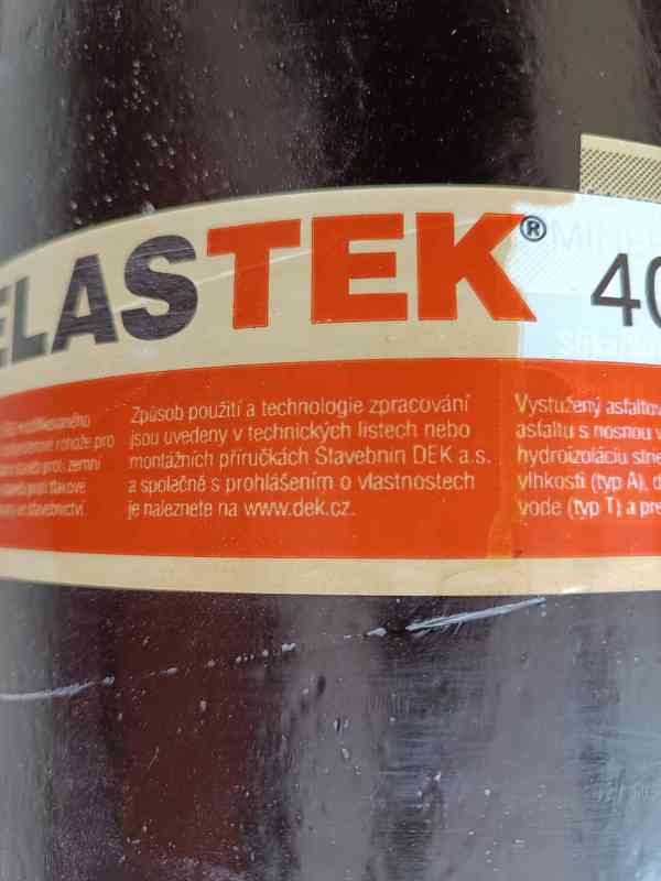 Asfaltový pás hydroizolační ELASTEK  40  a GLASTEK  40  (DEK - foto 3