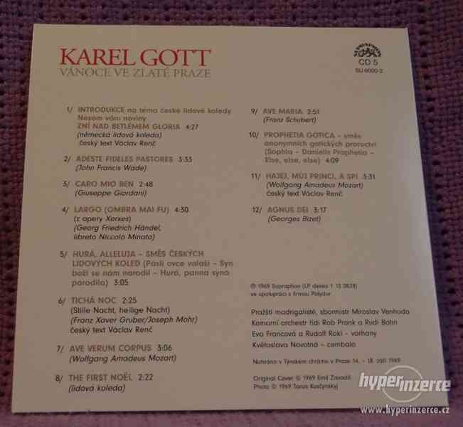 CD Karel Gott - Vánoce ve zlaté Praze , Vyprodaná edice - foto 2