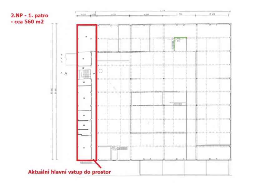 Nájem opravárenských či montážních prostor, 1060 m2,  LOUNY  - foto 17