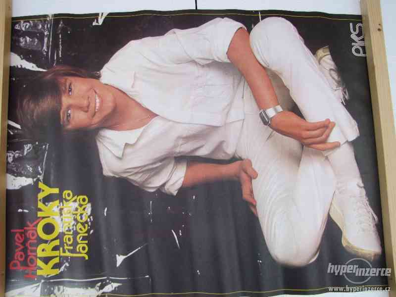 Plakáty zpěváků 70--80. let - foto 4