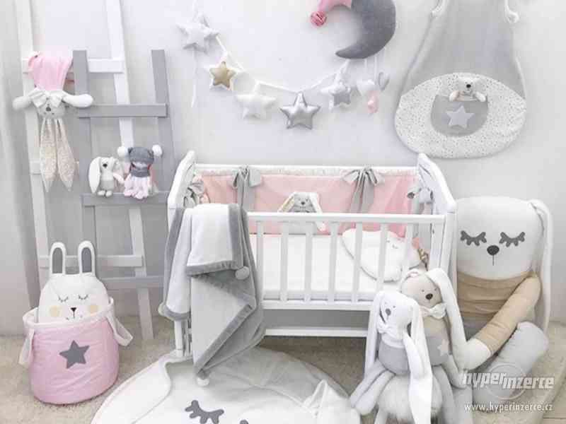 Sada do postýlky, zviratkovy mantinel, povlečení - foto 2