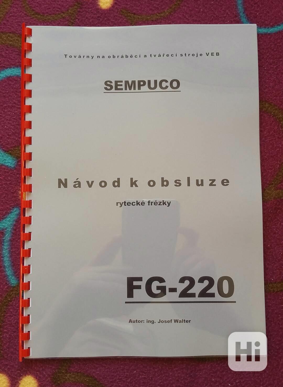 Rytecká frézka FG-220 Sempuco - foto 1