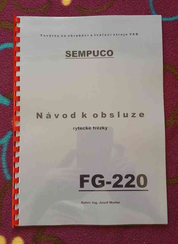 Rytecká frézka FG-220 Sempuco - foto 1
