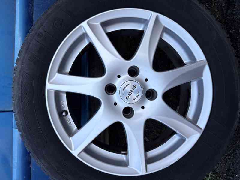 Prodám alu disky 4x108 R16 + letní pneu - foto 2