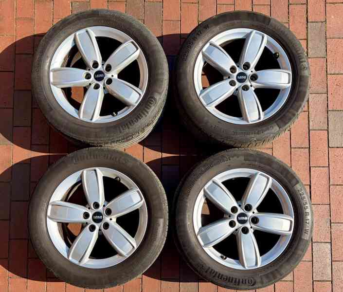 Alu kola Mini Countryman 17“, letní pneu