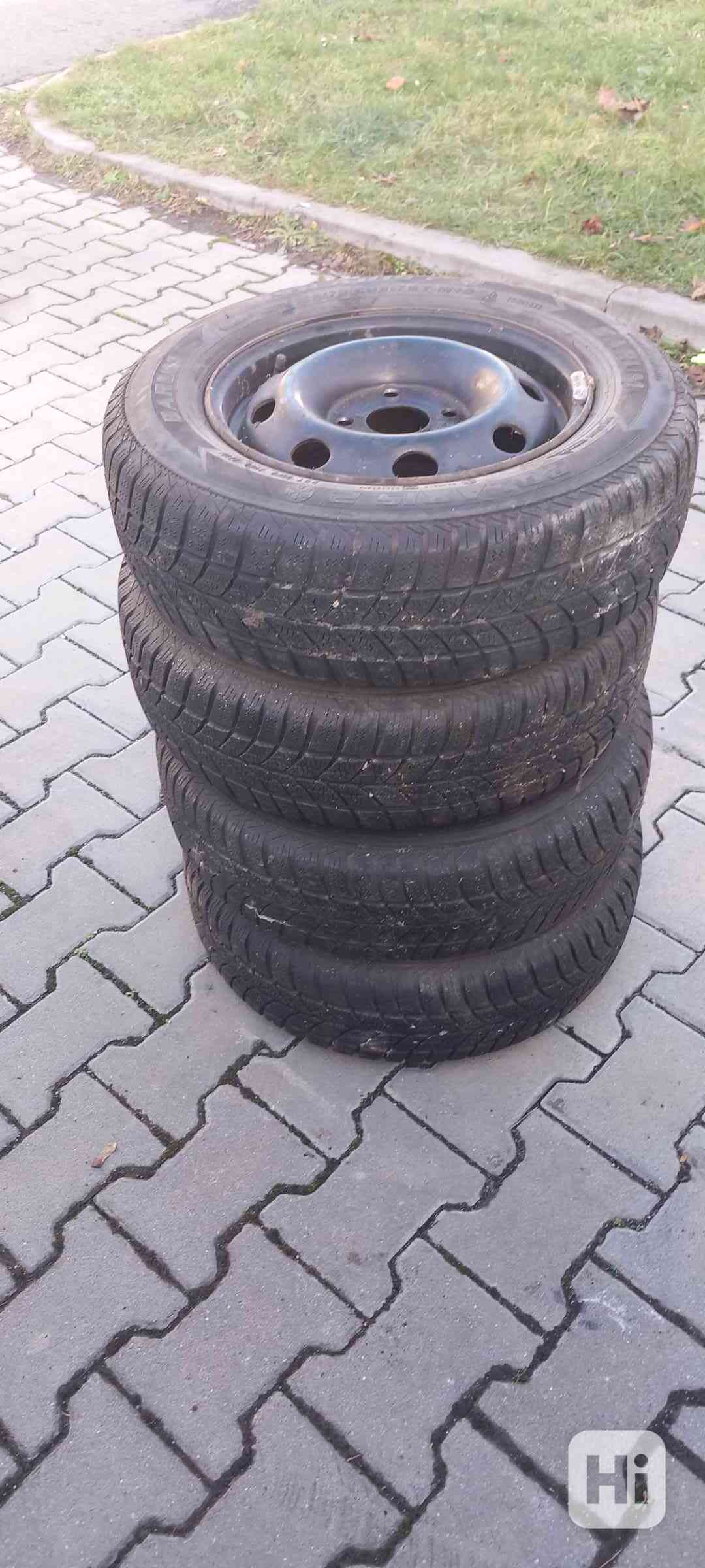 Prodám zimní pneumatiky Barum Polaris 2 (165/70 R15 79T M+S) - foto 1