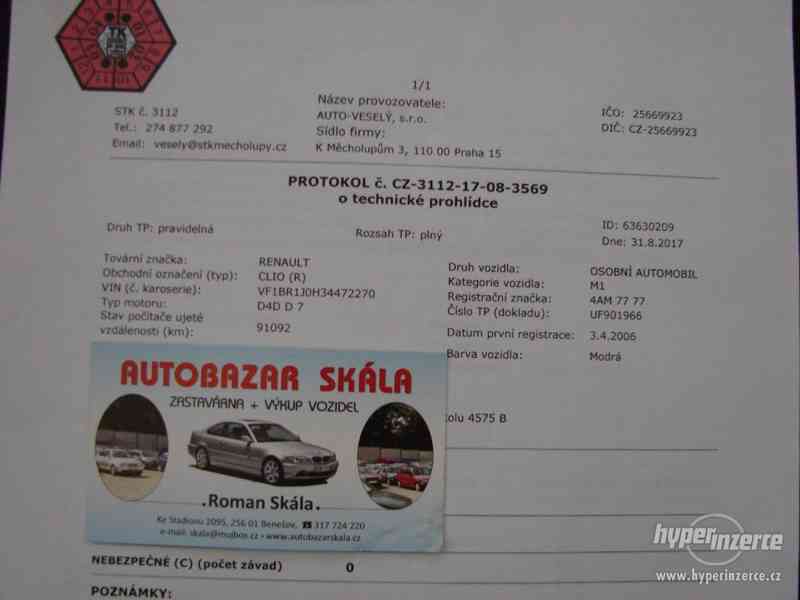 Renault Clio 1.2i r.v.2006 (KLIMA) - foto 15