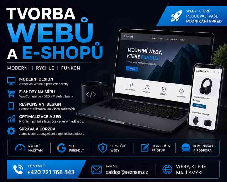 Tvorba webů a e-shopů 