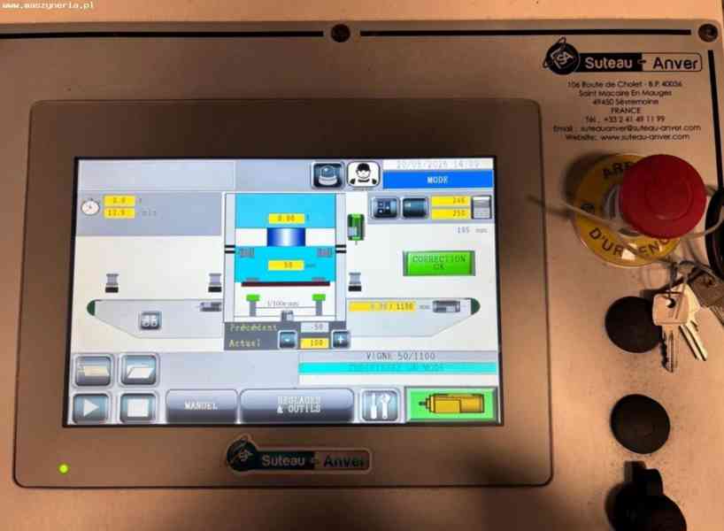 Výsekový lis SUTEAU ANVER VFS 22x15 200t - foto 7