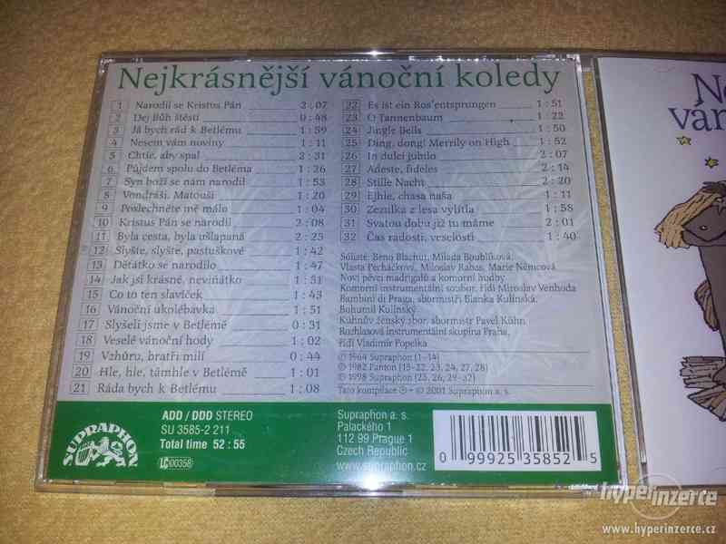CD Nejkrásnější vánoční koledy Bambini di Praga Kulínský - foto 2