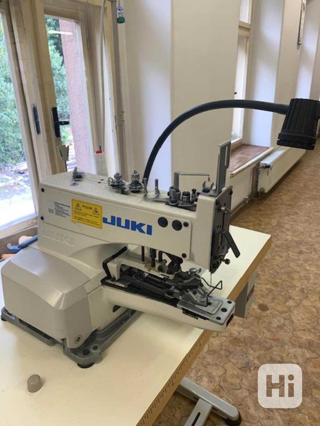 Knoflikovačka JUKI MB 1377 + ostatní - foto 1