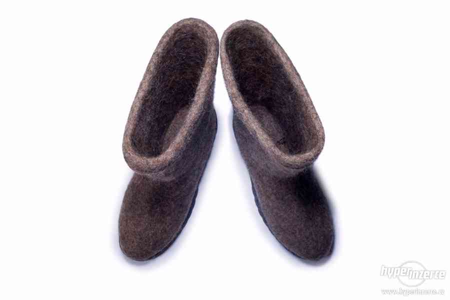 Ruské válenky –  hřejivá, přírodní barefoot zdravotní obuv - foto 3