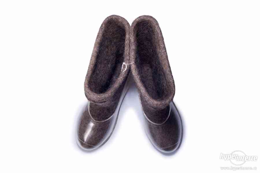 Ruské válenky –  hřejivá, přírodní barefoot zdravotní obuv - foto 6