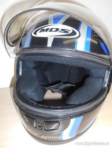 Moto přilba / helma zn. MDS - foto 6
