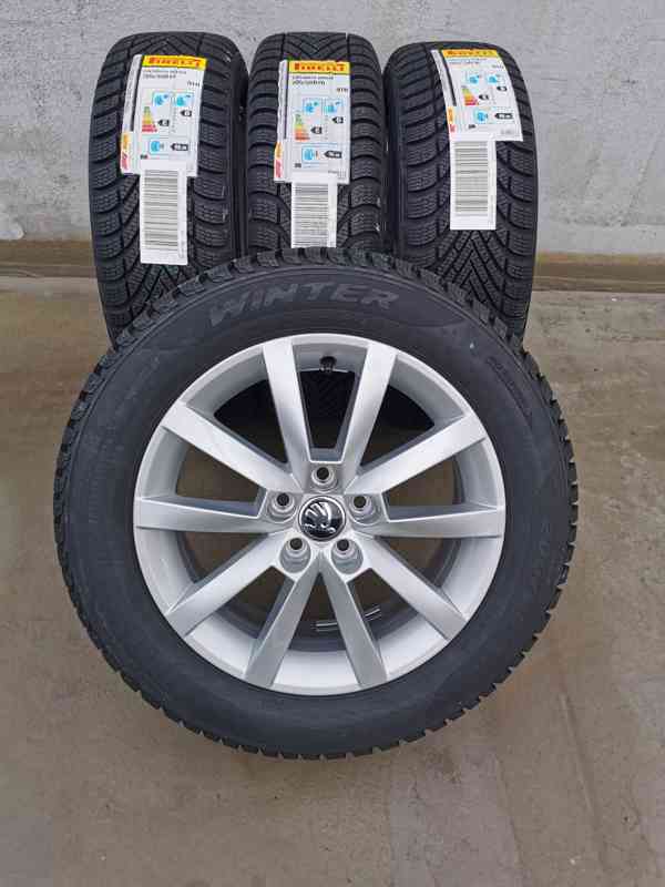 205/55R16 alu kola škoda scala 6x16 5x100 ET35 zimní pneu - foto 11