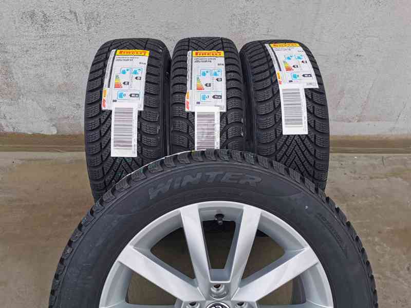 205/55R16 alu kola škoda scala 6x16 5x100 ET35 zimní pneu - foto 13