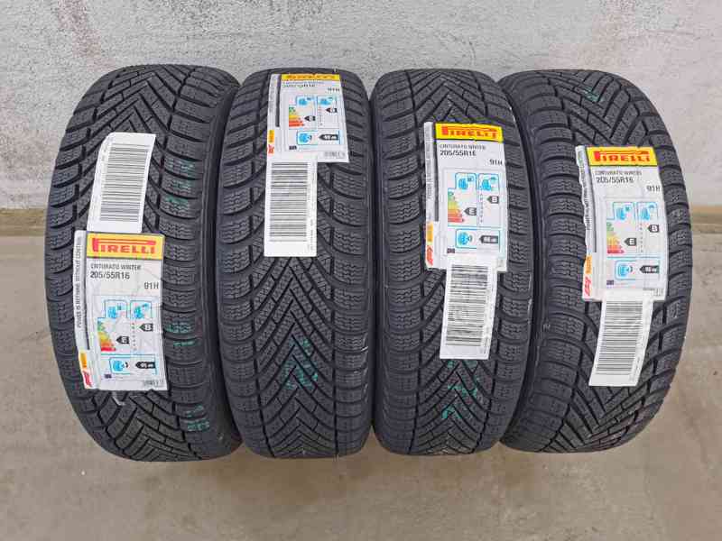 205/55R16 alu kola škoda scala 6x16 5x100 ET35 zimní pneu - foto 9